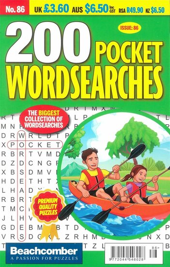 200 Pocket Wordsearches Magazine