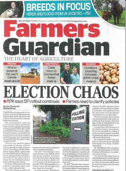 Farmers Guardian Magazine