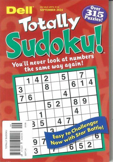 Dell Totally Sudoku Magazine