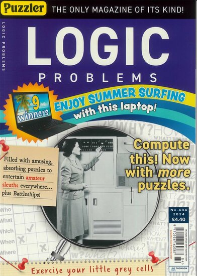 Puzzler Logic Problems Magazine