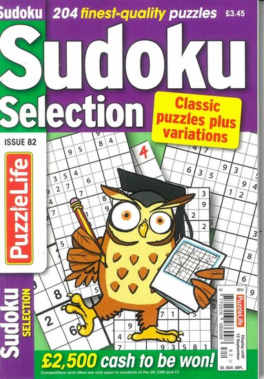 Sudoku Selection Magazine