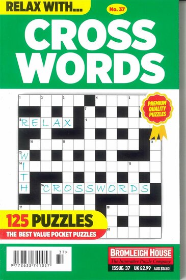 Relax With Crosswords Magazine