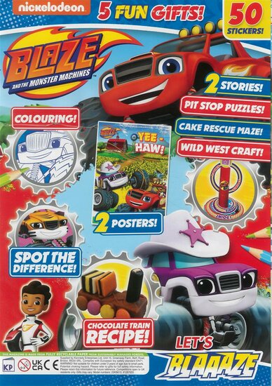 Blaze and the Monster Machines Magazine