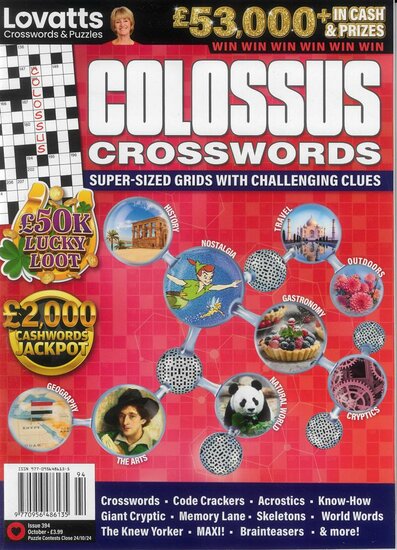 Lovatts Colossus Crosswords Magazine