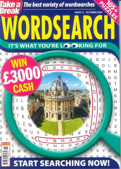 Take a Break&#039;s Wordsearch Magazine