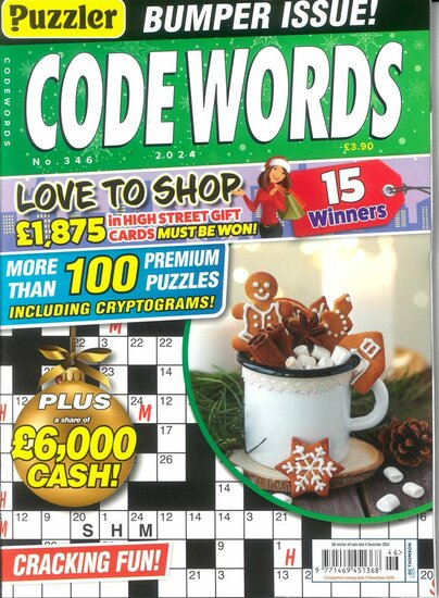 Puzzler Codewords Magazine