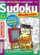 Puzzlelife Sudoku Moderate 3-4 Magazine