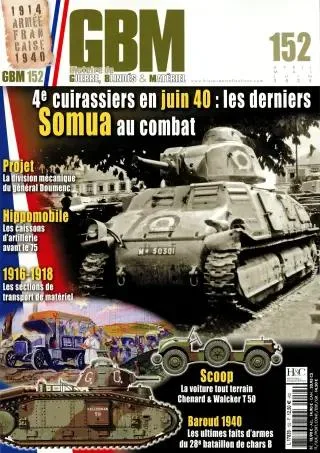 Guerres blindés et matériels – GBM (French)