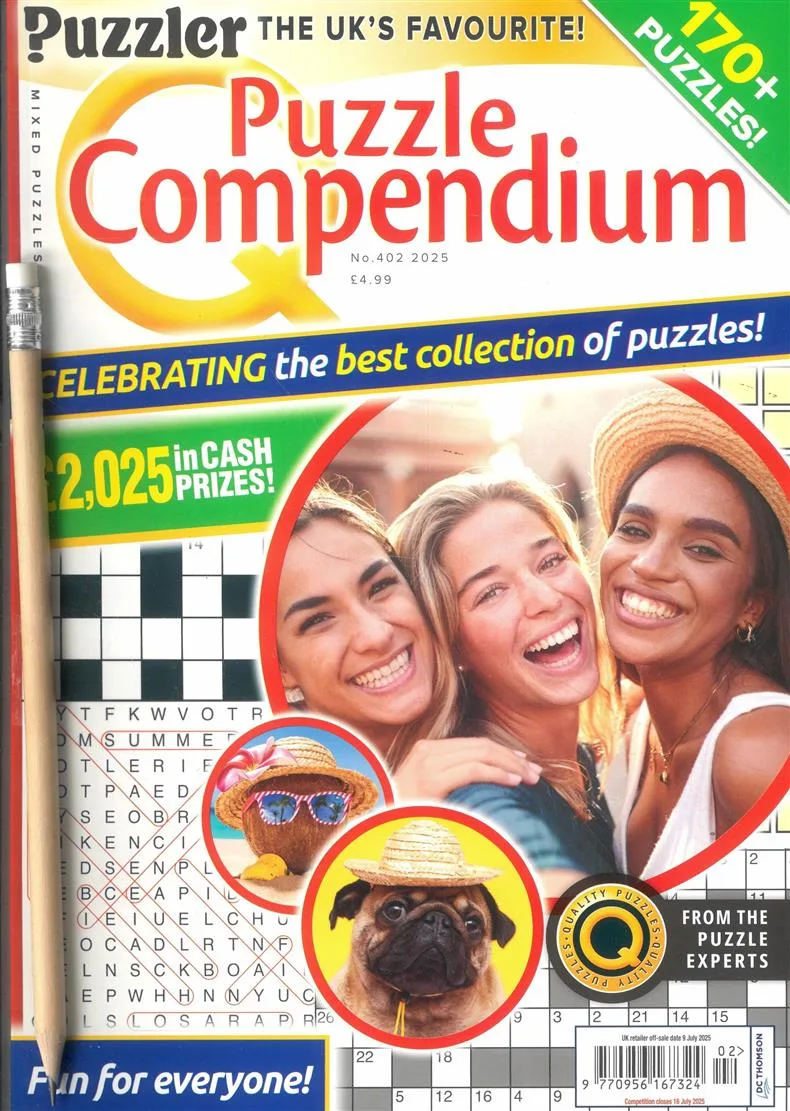 Puzzler Q Puzzle Compendium Magazine
